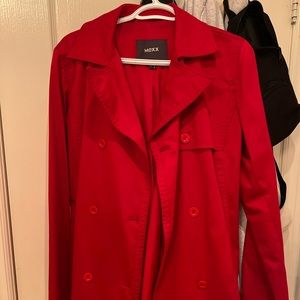 Mexx red trench coat
